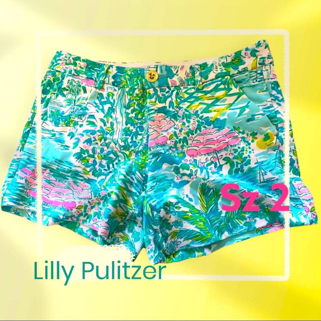 Lilly Pulitzer | Callahan Knit Short - Gustavia Green
